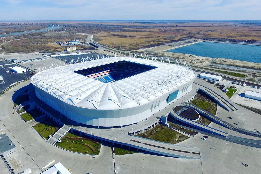 фасад стадиона